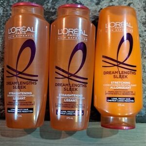 L'Oreal Expertise Dream Lengths Sleek Straightening/Stretch Shampoo/Conditioner